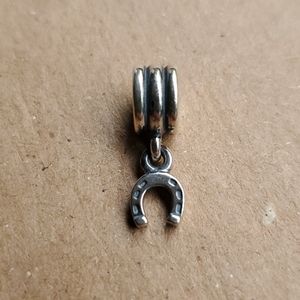 Pandora Horseshoe Dangle Charm
